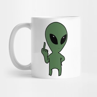 Fuck off Alien - We come in peace Mug